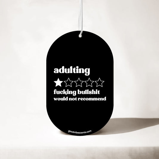Adulting One Star - Car Air Freshener