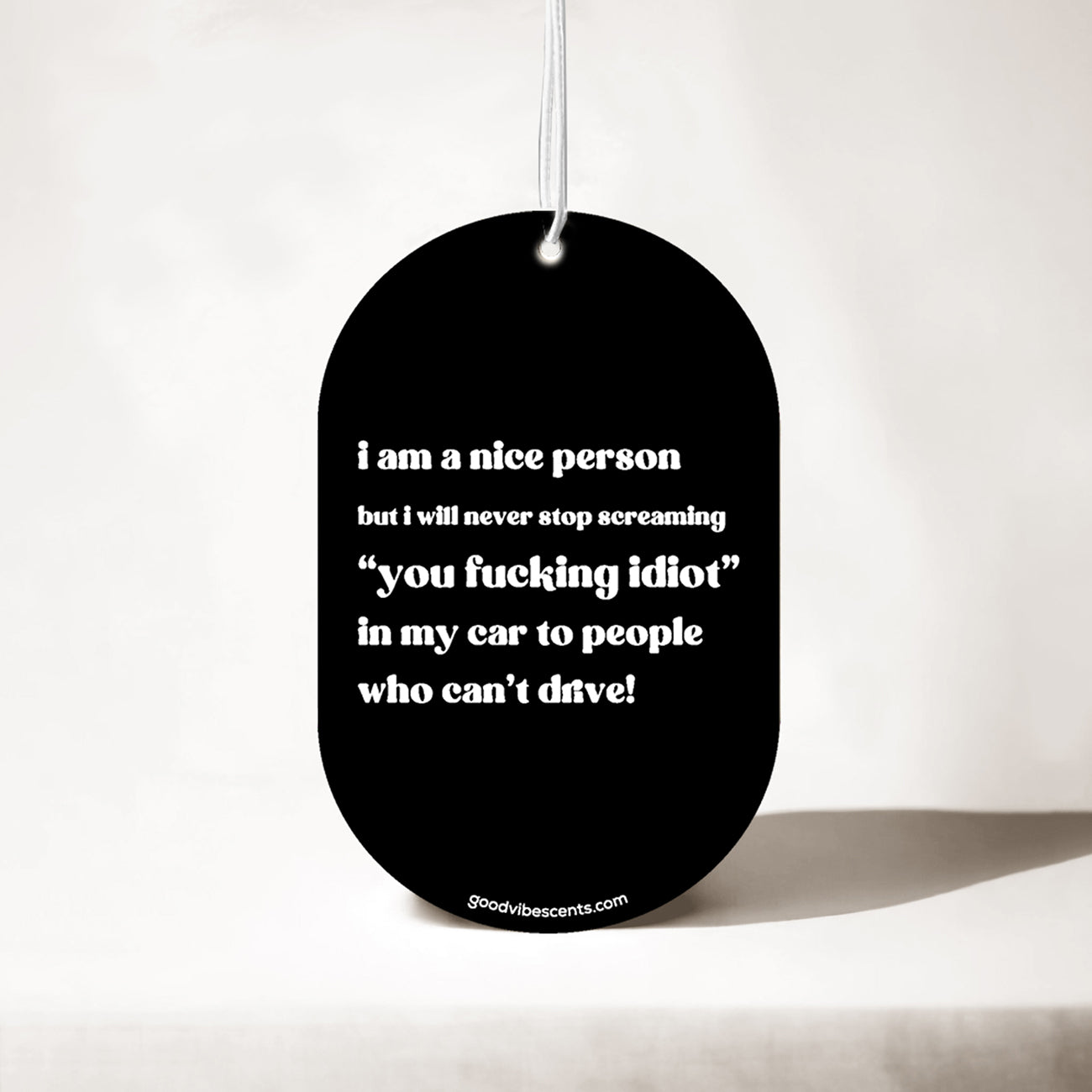 I'm a Nice Person - Car Air Freshener