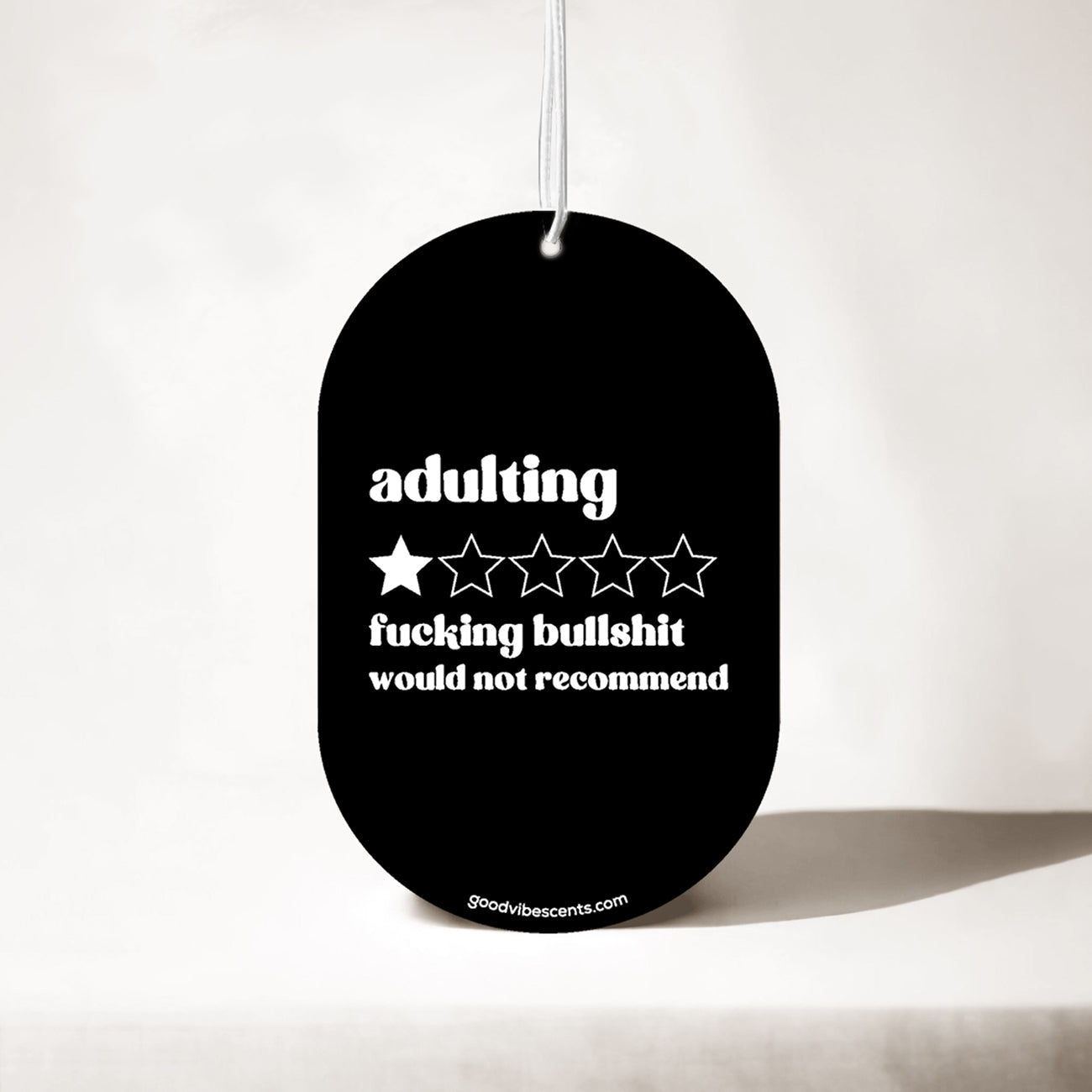 Adulting One Star - Car Air Freshener