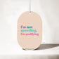 I'm Not Speeding - Car Air Freshener