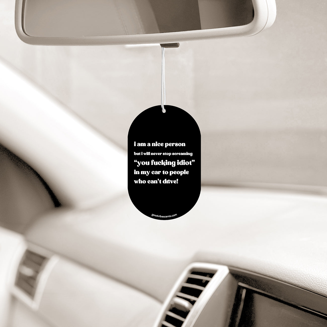 I'm a Nice Person - Car Air Freshener