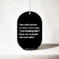 I'm a Nice Person - Car Air Freshener
