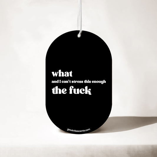 WTF - Car Air Freshener